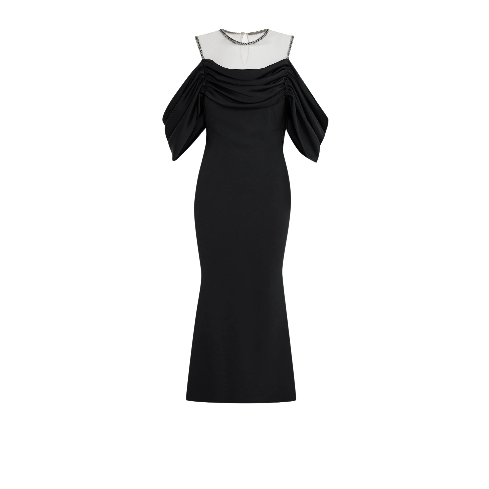 Safiyaa Vita Black Midi Dress66279 nobg Safiyaa Vita Black Midi Dress66279 nobg