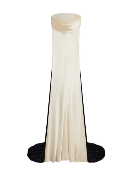 Schiaparelli Draped Bustier Dress 667187 nobg
