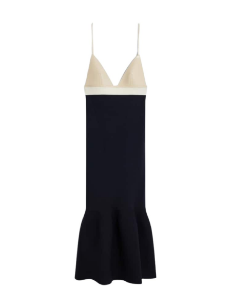 Schiaparelli Peplum Knit Dress42579 nobg