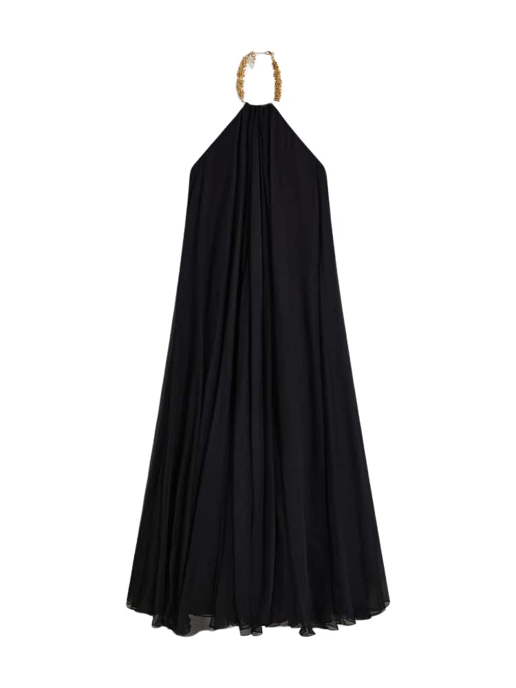 Schiaparelli Wheat Stalk Trapeze Dress44020 nobg Schiaparelli Wheat Stalk Trapeze Dress44020 nobg
