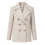Veronica Beard Amira Wool-Blend Dickey Coat Veronica Beard Coats