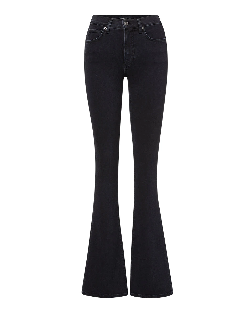 Veronica Beard Beverly Skinny-Flare Jean Veronica Beard Pants