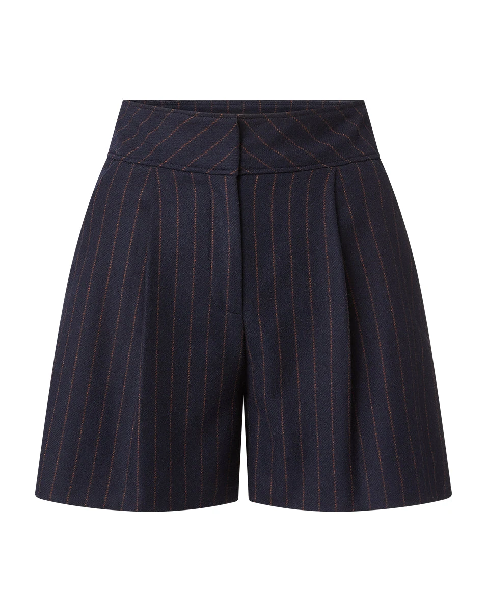 Veronica Beard Haina Pinstriped Short Veronica Beard Shorts