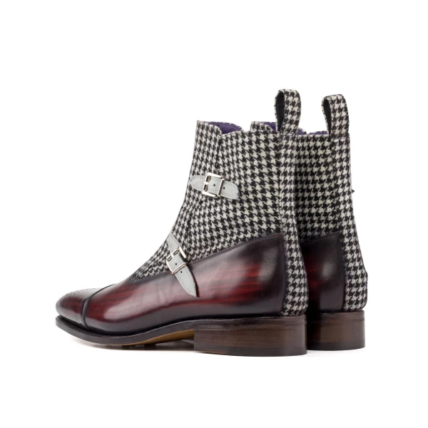Grey and Burgundy Sartorial