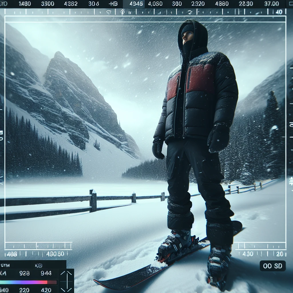 what color jacket with black ski pants