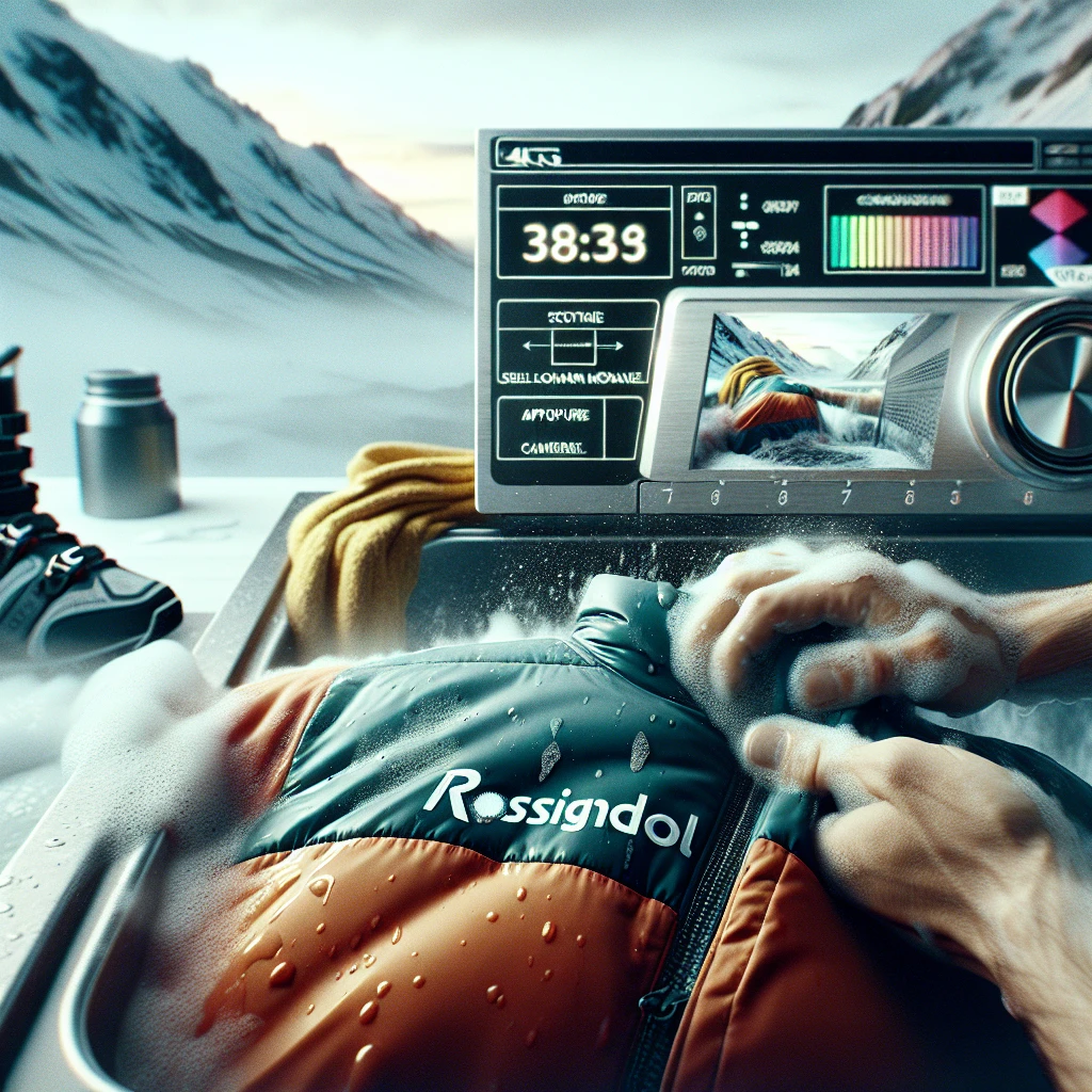 how to wash rossignol ski jacket