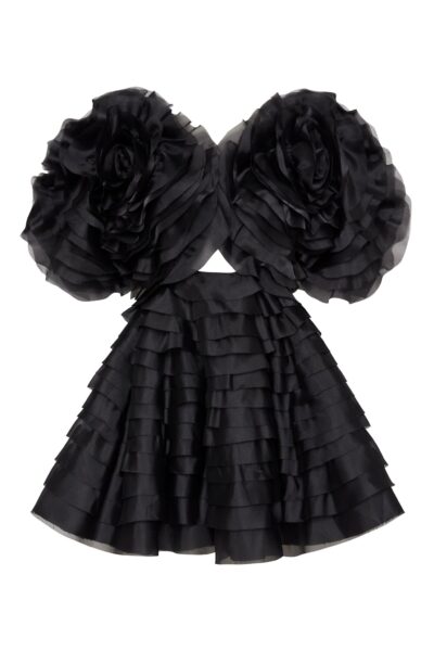 Aje Black dress