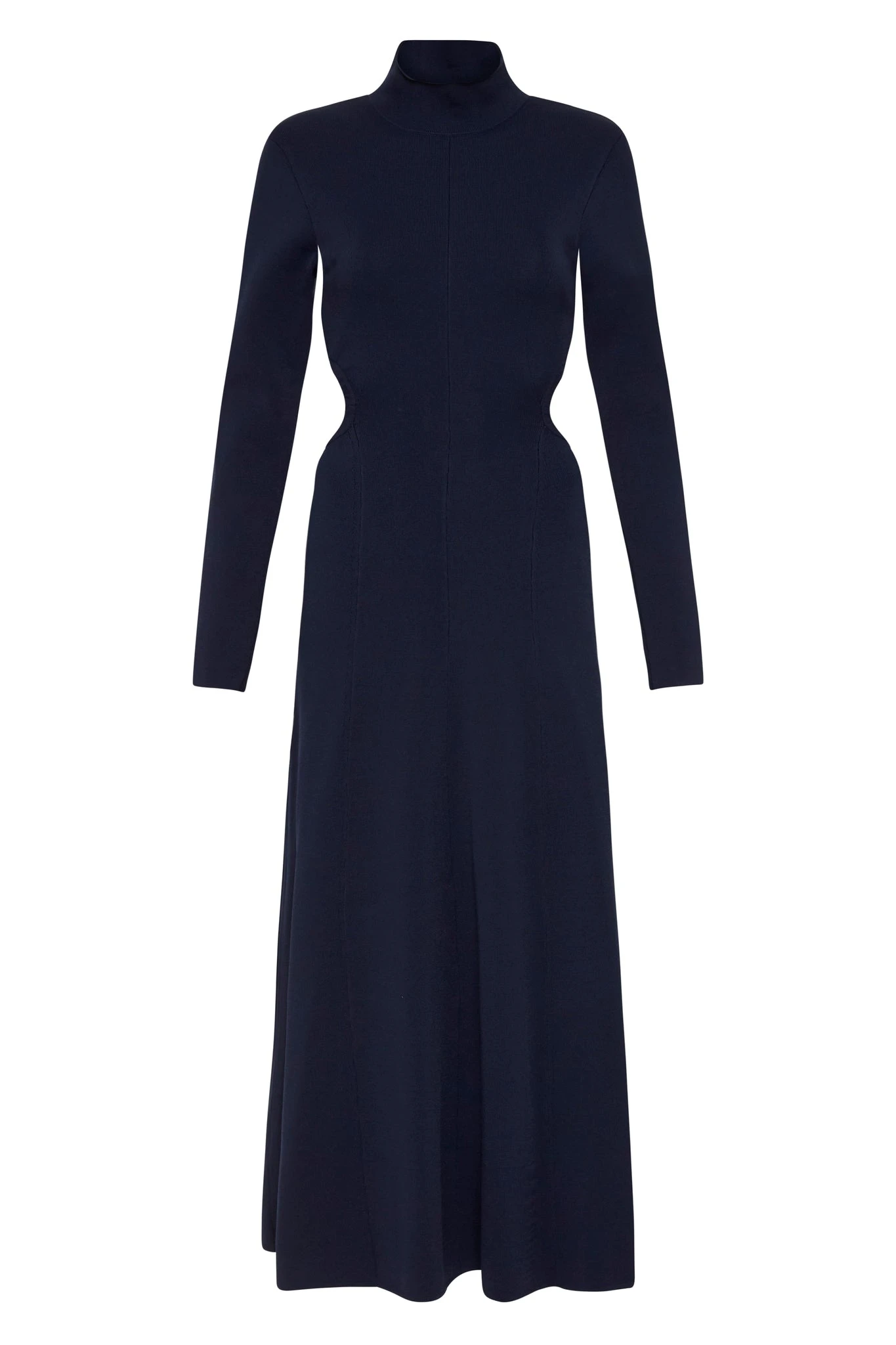 Aje-Anika-Cut-Out-Knit-Dress Aje Purple dress