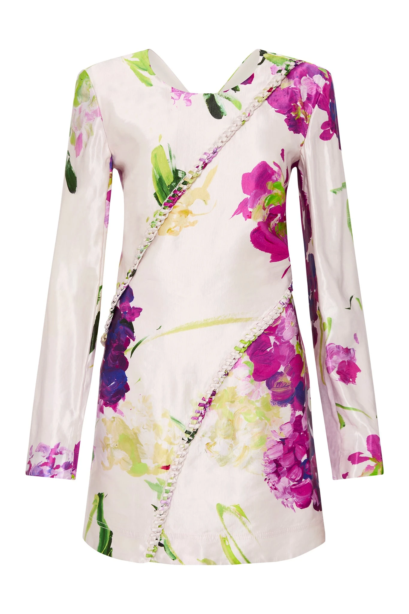 Aje-Arbour-Whipstitch-Mini-Dress Aje Multicolour dress