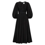 Aje-Audrey-Waisted-Midi-Dress Aje Black dress
