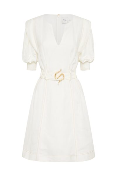 Aje Ivory dress