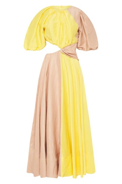 Aje Yellow dress