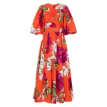 Aje-Marlene-Floral-Midi-Dress Aje Multicolour dress
