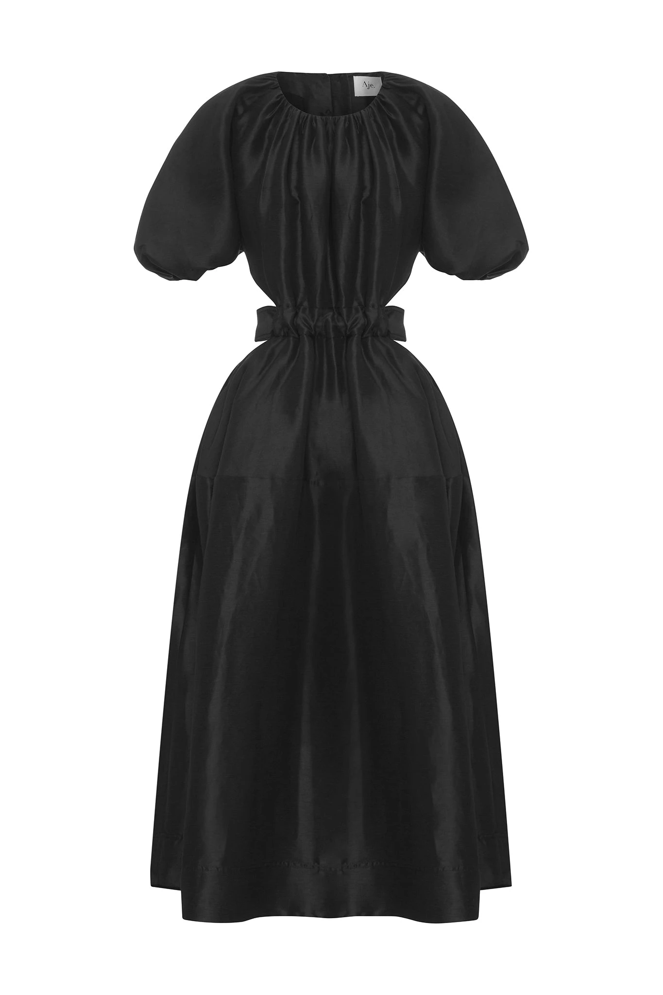 Aje-Mimosa-Cut-Out-Midi-Dress Aje Black dress