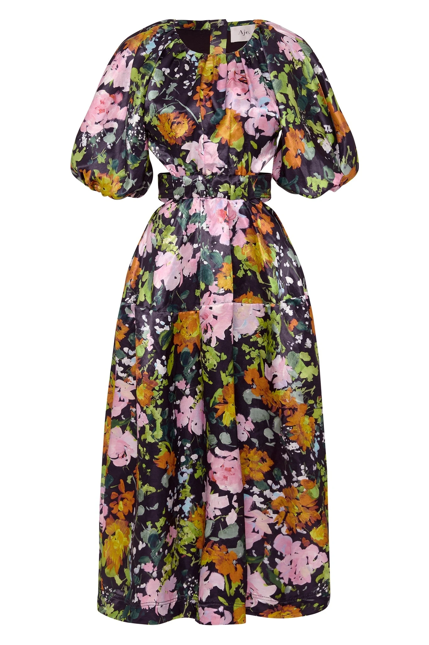 Aje-Mimosa-Cutout-Midi-Dress Aje Multicolour dress