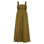 Aje-Nova-Tie-Back-Midi-Dress Aje Green dress