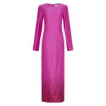 Aje-Reflection-Sequin-Maxi-Dress Aje Green dress