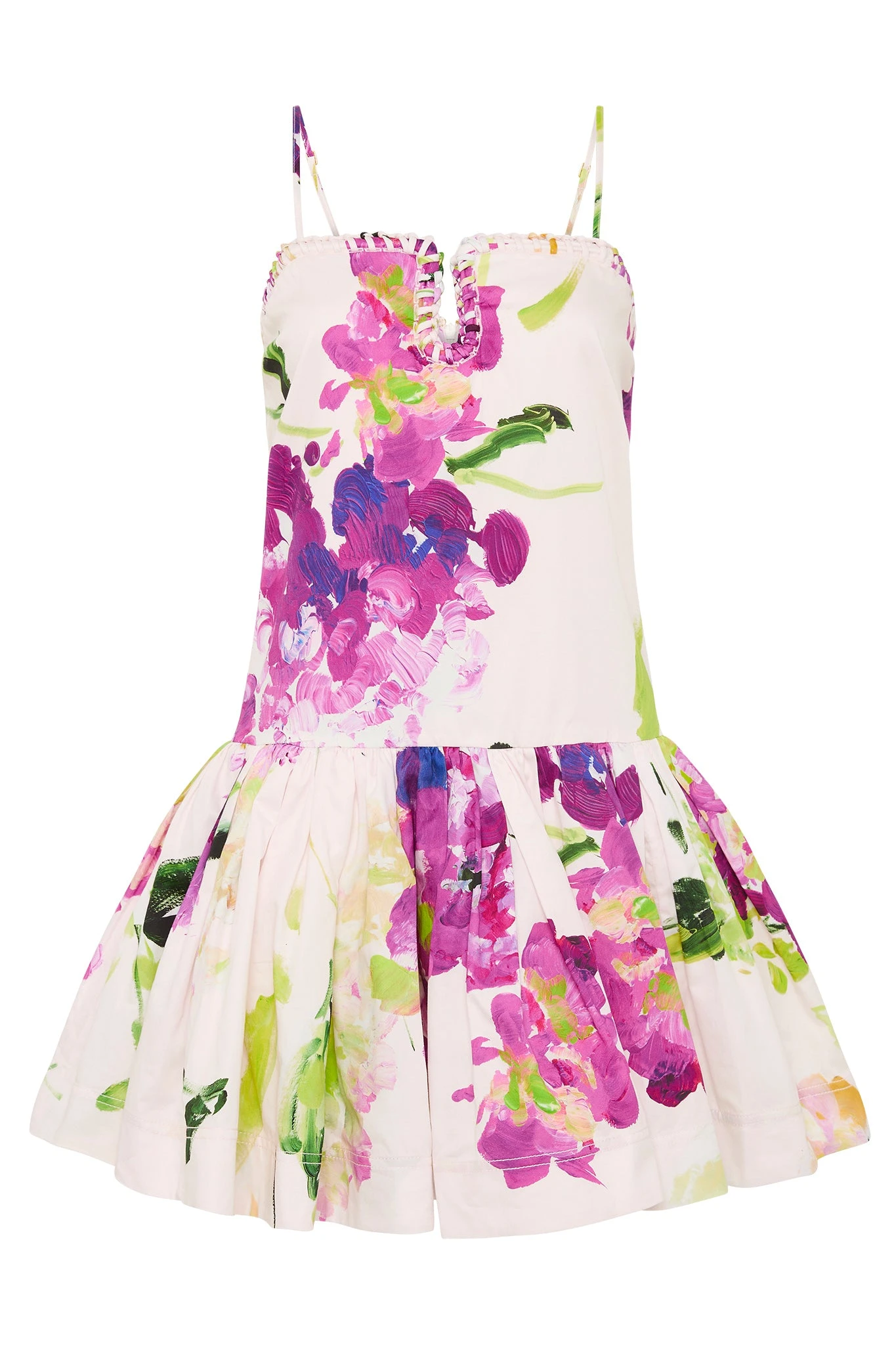Aje-Willow-Sweetheart-Mini-Dress Aje Pink dress