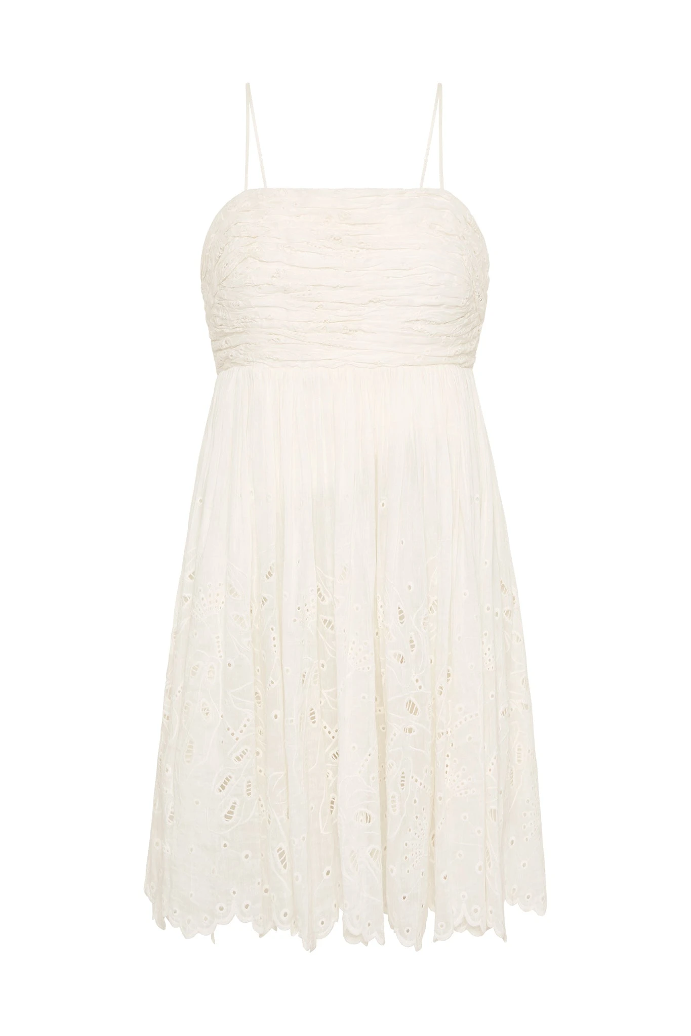 Aje-Zora-Broiderie-Mini-Dress Aje Ivory dress