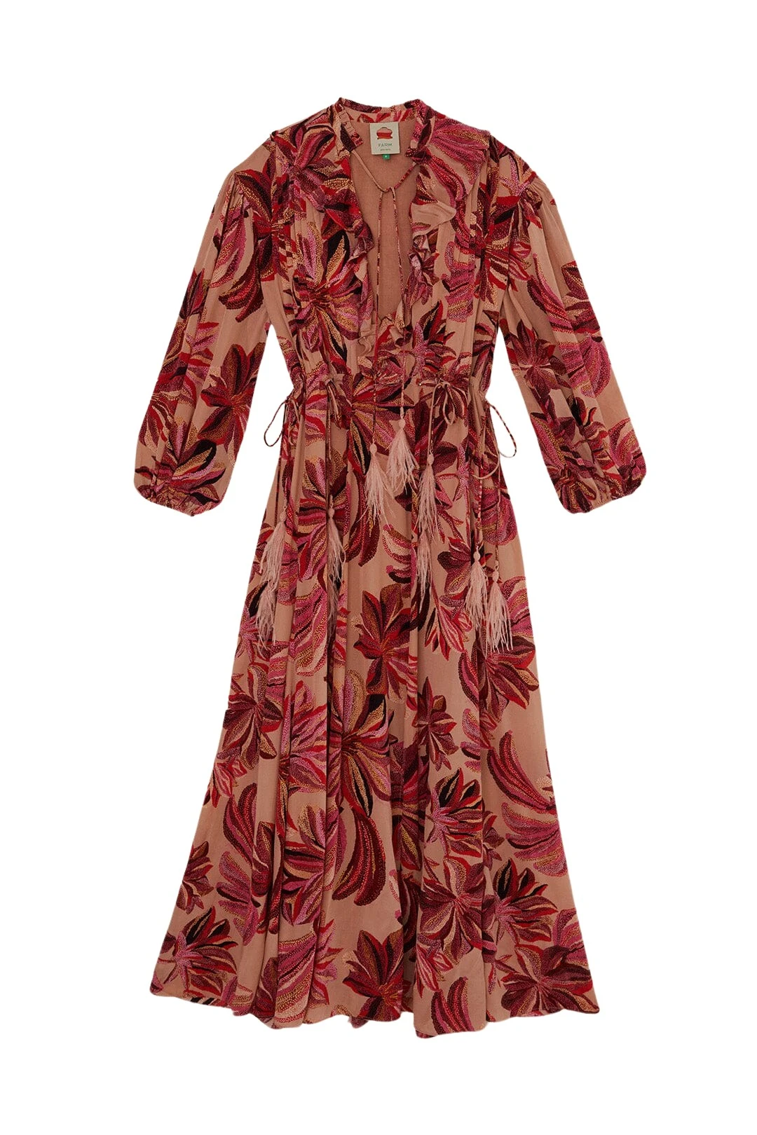 Farm Rio Floral Tapestry V Neck Maxi Dress88671 nobg Farm Rio Floral Tapestry V Neck Maxi Dress88671 nobg