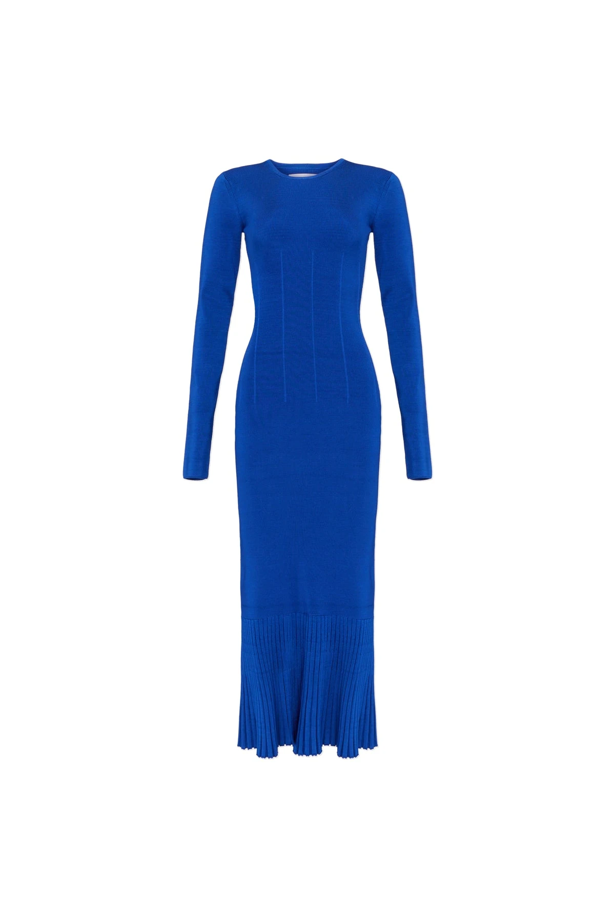 Galvan London Crew Neck Atalanta Dress - Ocean Galvan London Dresses