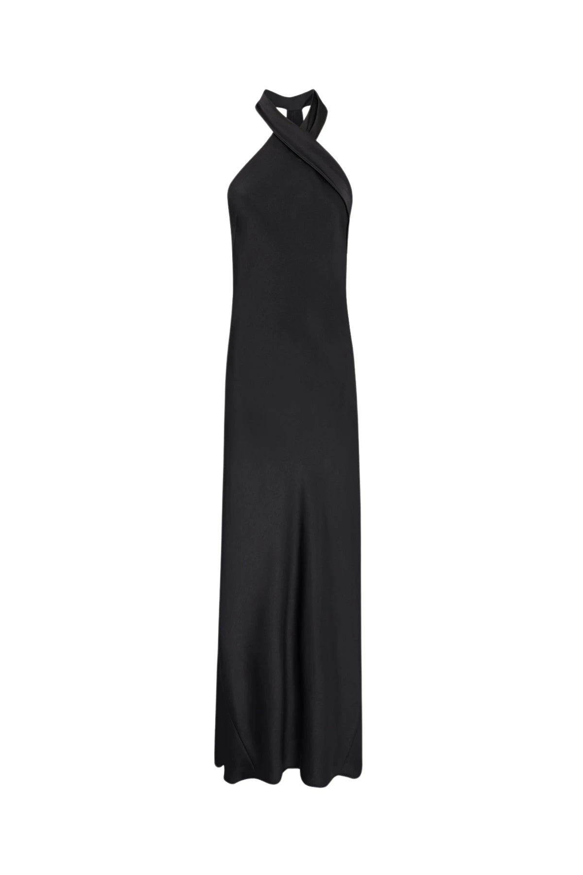 Galvan London Satin Pandora Dress Black31131 nobg Galvan London Satin Pandora Dress Black31131 nobg