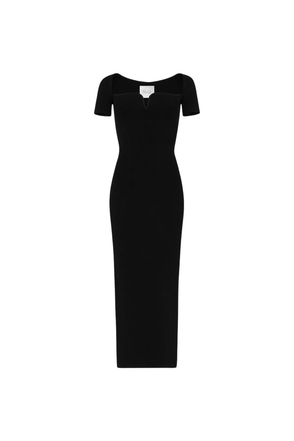 Galvan London Short Sleeve Gaia Dress Black77759 nobg Galvan London Short Sleeve Gaia Dress Black77759 nobg