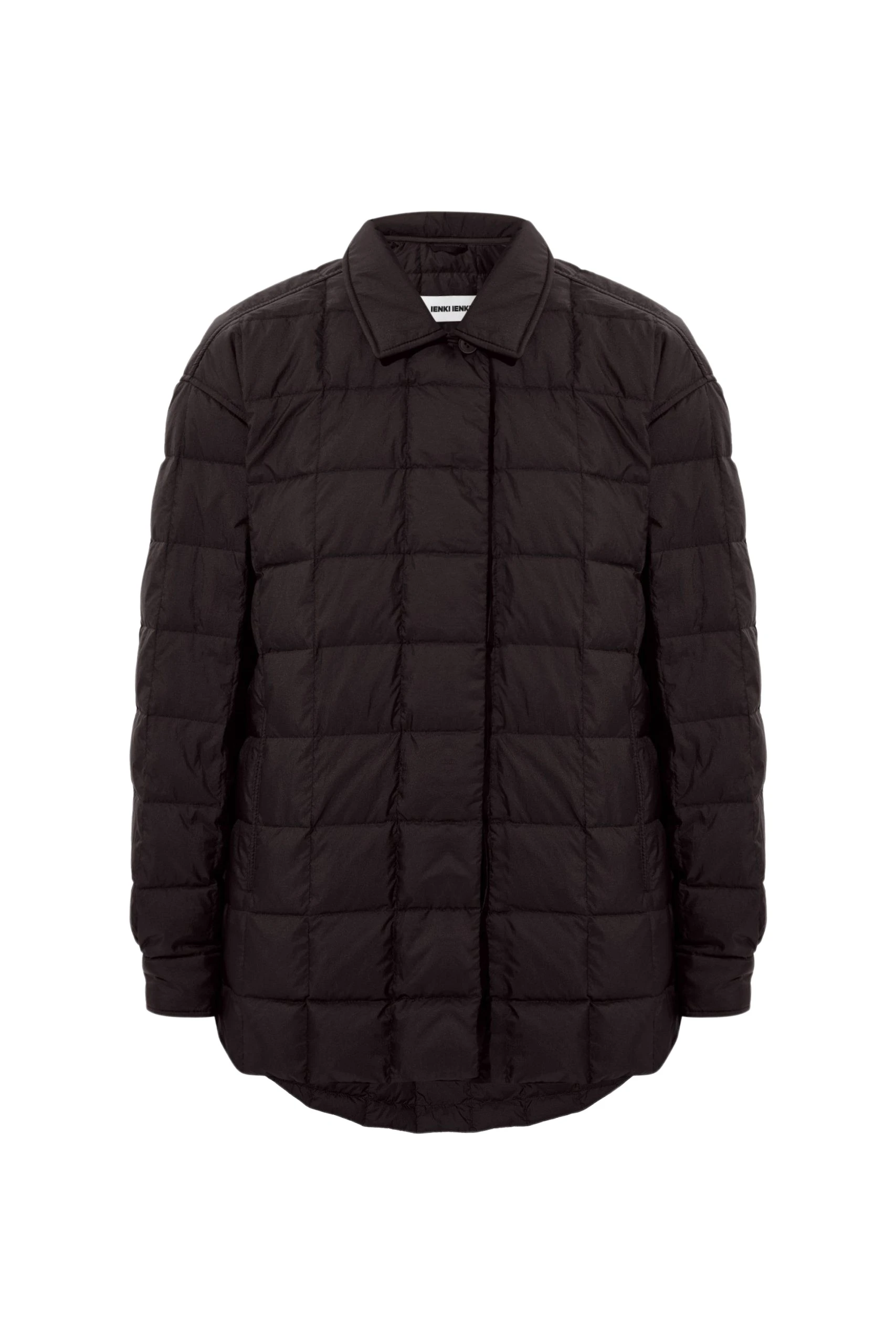 Ienki Ienki Kalik Down Shirt Micro Brown scaled93460 nobg