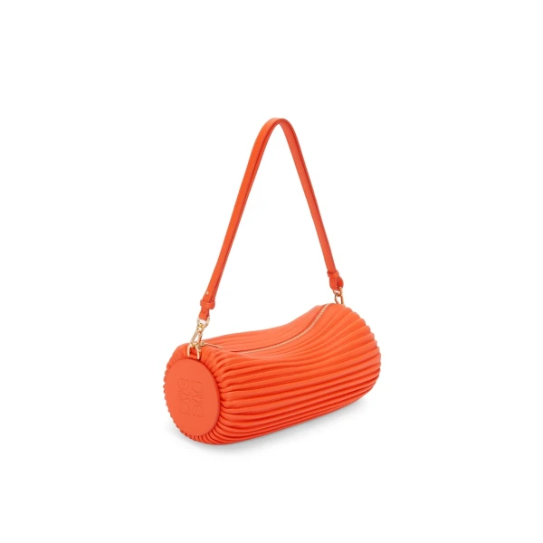 Bracelet Pouch in pleated nappa