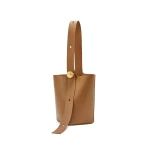 Medium Pebble Bucket bag in mellow calfskin