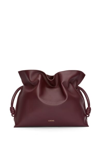 XL Flamenco clutch in nappa calfskin