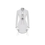 Rasario-Sequinned-Mini-Dress-With-An-Opened-Back-And-Cutout Rasario Sequinned Mini Dress With An Opened Back And Cutout
