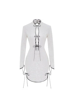 Rasario-Sequinned-Mini-Dress-With-An-Opened-Back-And-Cutout Rasario Sequinned Mini Dress With An Opened Back And Cutout