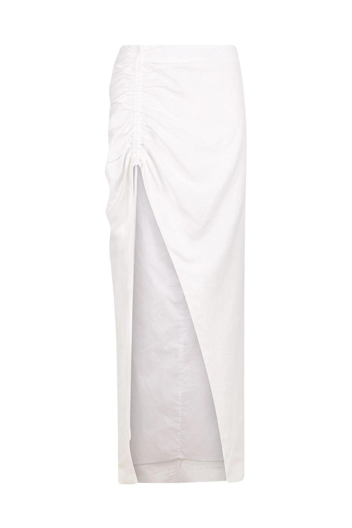 Shona Joy Blanc Linen Ruched Drawstring Midi Skirt11420 nobg Shona Joy Blanc Linen Ruched Drawstring Midi Skirt11420 nobg