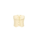 Shona Joy Sara Button Up Bodice Lemon66841 nobg Shona Joy Sara Button Up Bodice Lemon66841 nobg