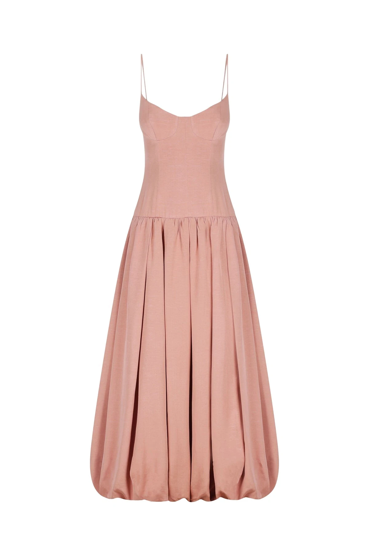 Shona Joy Vento Bustier Bubble Midi Dress Rose Dawn34097 nobg Shona Joy Vento Bustier Bubble Midi Dress Rose Dawn34097 nobg