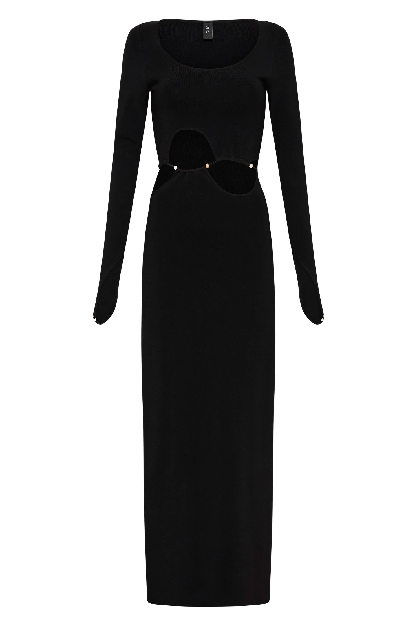 Sir The Label Salvador Beaded Long Sleeve Dress22681 nobg Sir The Label Salvador Beaded Long Sleeve Dress22681 nobg
