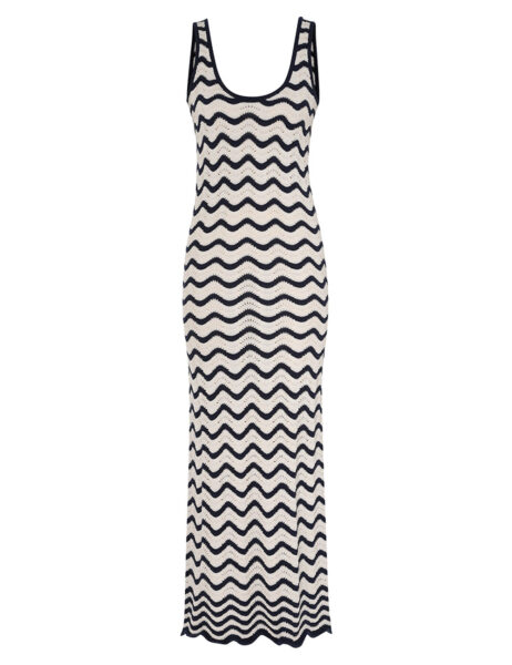 Zimmermann Junie Textured Knit Tank Dress