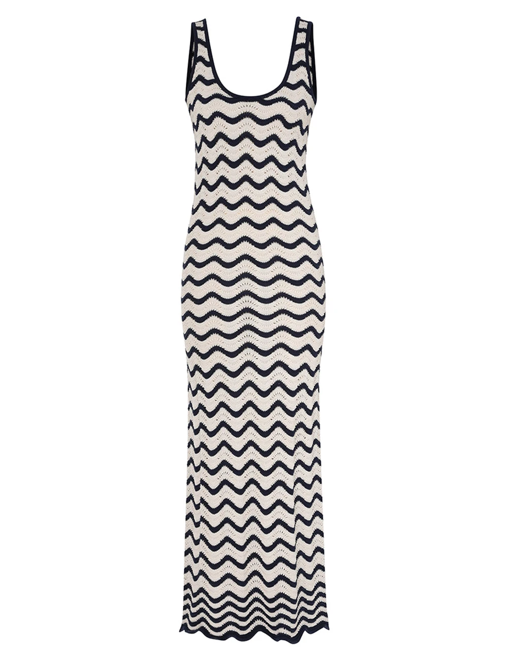 Zimmermann Junie Textured Knit Tank Dress Zimmermann Junie Textured Knit Tank Dress