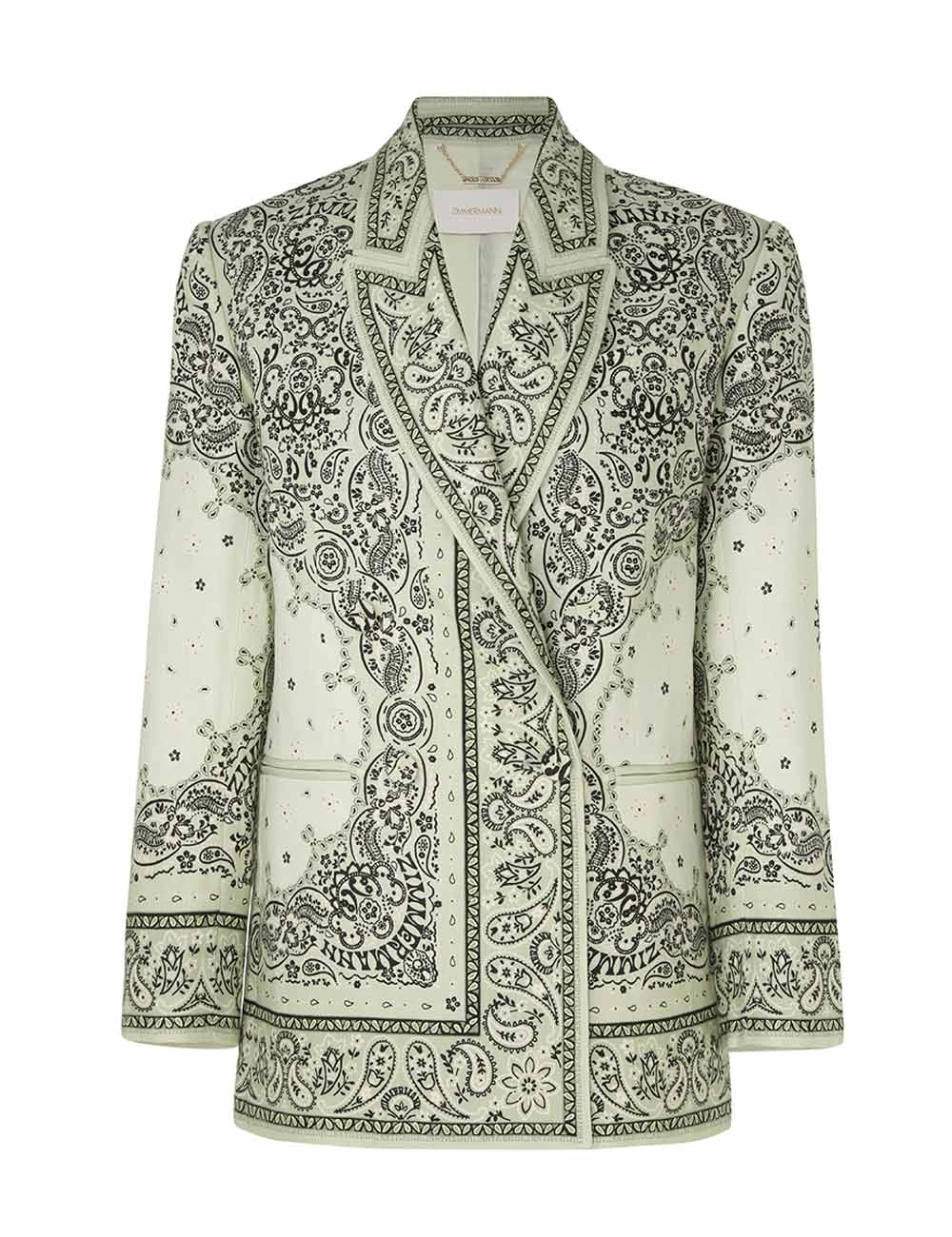 Zimmermann Matchmaker Duster Jacket Zimmermann dress