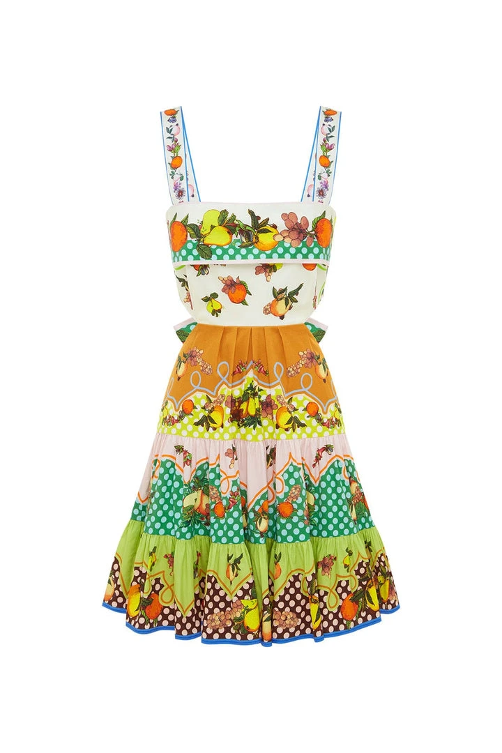 Alemais Lemonis Cut Out Mini Dress Alemais Lemonis Cut Out Mini Dress
