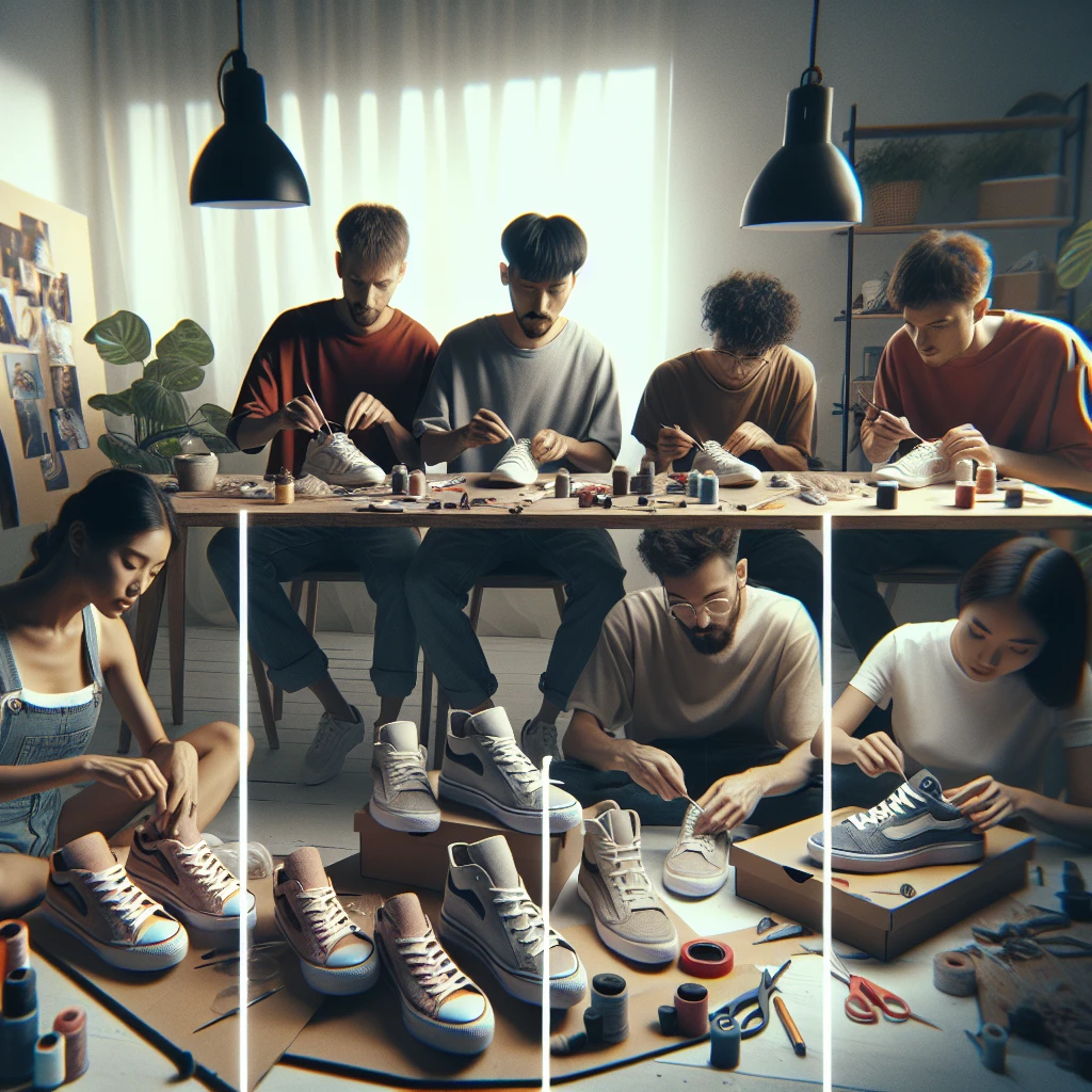 6 Influencers Customize Their Own Sneakers At Replica Luxury Handbag Using The Luxury Handbags x The Shoe Surgeon Tutorials