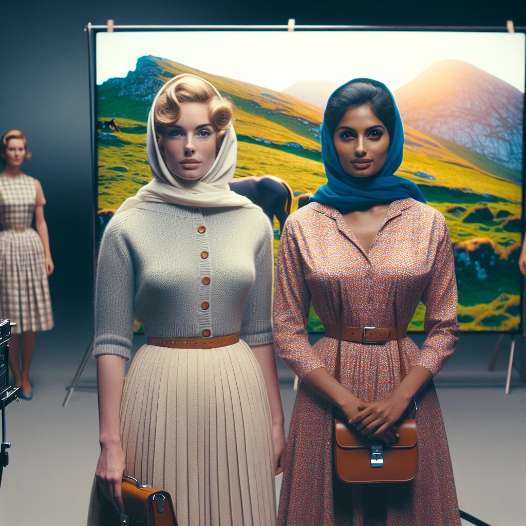 how did women dress in the 60's