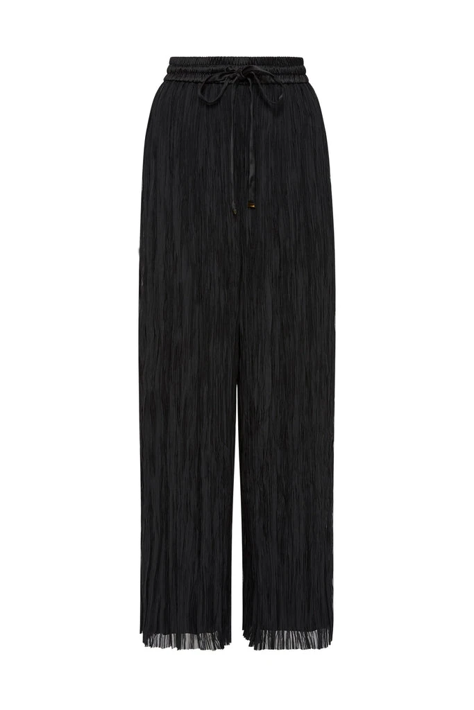 Aje-Aeriel-Pleated-Palazzo-Pant Aje Black Tops