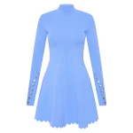 Aje-Harmony-Knit-Mini-Dress Aje Blue Dresses