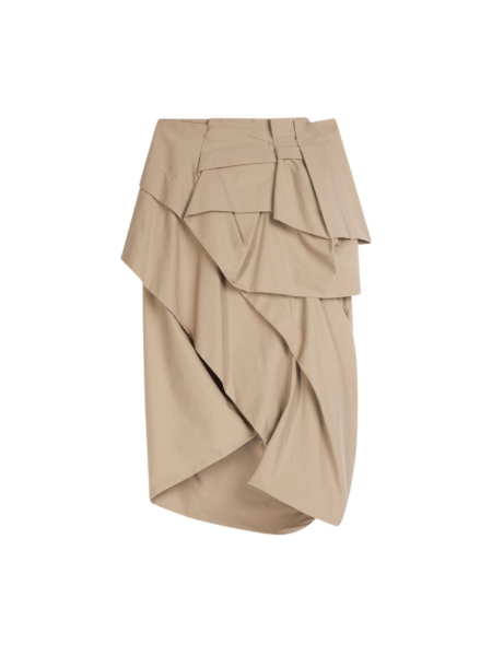 Dries Van Noten Draped peplum skirt scaled77731 nobg