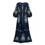 Foberini Evelyn Blue Maxi Dress Foberini Evelyn Blue Maxi Dress