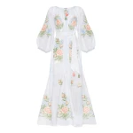 Foberini Evelyn White Maxi Dress Foberini Evelyn White Maxi Dress