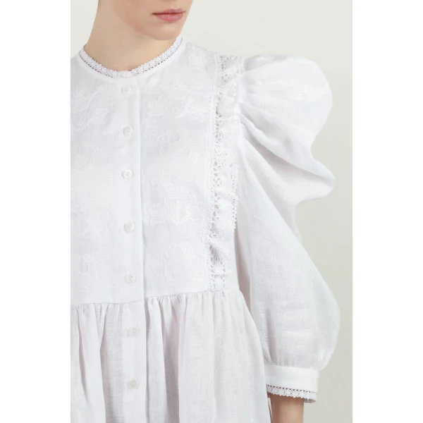 linen maxi dress