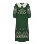 Foberini Zozulya Green Maxi Dress Foberini Zozulya Green Maxi Dress